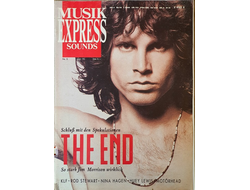 Musikexpress Sounds Magazine May 1991 Jim Morrison Иностранные музыкальные журналы,Intpressshop