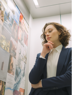 Реклама в лифтах