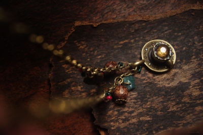 Благотворительность. Подвеска в стиле бохо "Все волшебные истории начинаются с чашечки травяного чая"