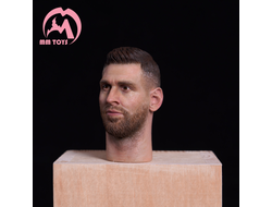 Скульпт с шеей (Лионель Месси) - 1/6 Messi head sculpture (MM003) - MM TOYS
