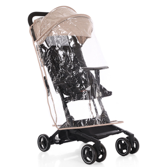 Коляска прогулочная Nuovita Ritmo Beige, Nero/Бежевый, Черный
