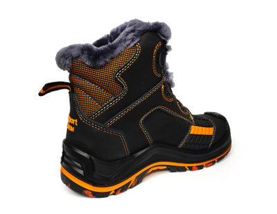 Ботинки "PERFECT PROTECTION-PREMIUM EDITION-КЕВЛАР" ПУ-резина с ПП и АС  на нат. мех