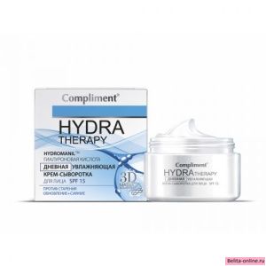 Compliment Hydra Therapy Крем-Сыворотка для лица дневная увлажняющая, 50мл