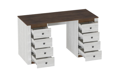 Даллас спальня Стол письменный Дуб Винтерберг / Таксония ш*г*в 1385 ? 560 ? 750 мм