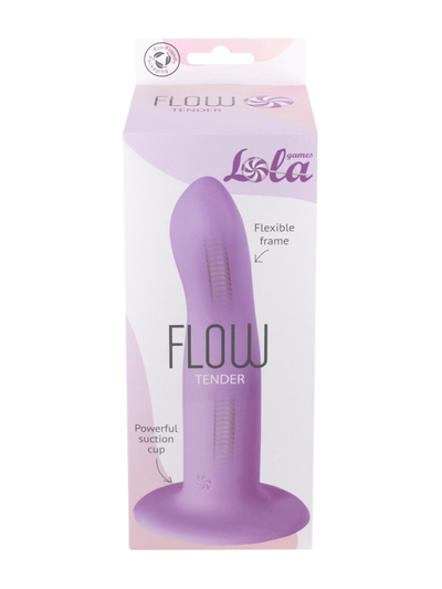 2042-01lola Гнущийся нереалистичный дилдо Flow Tender