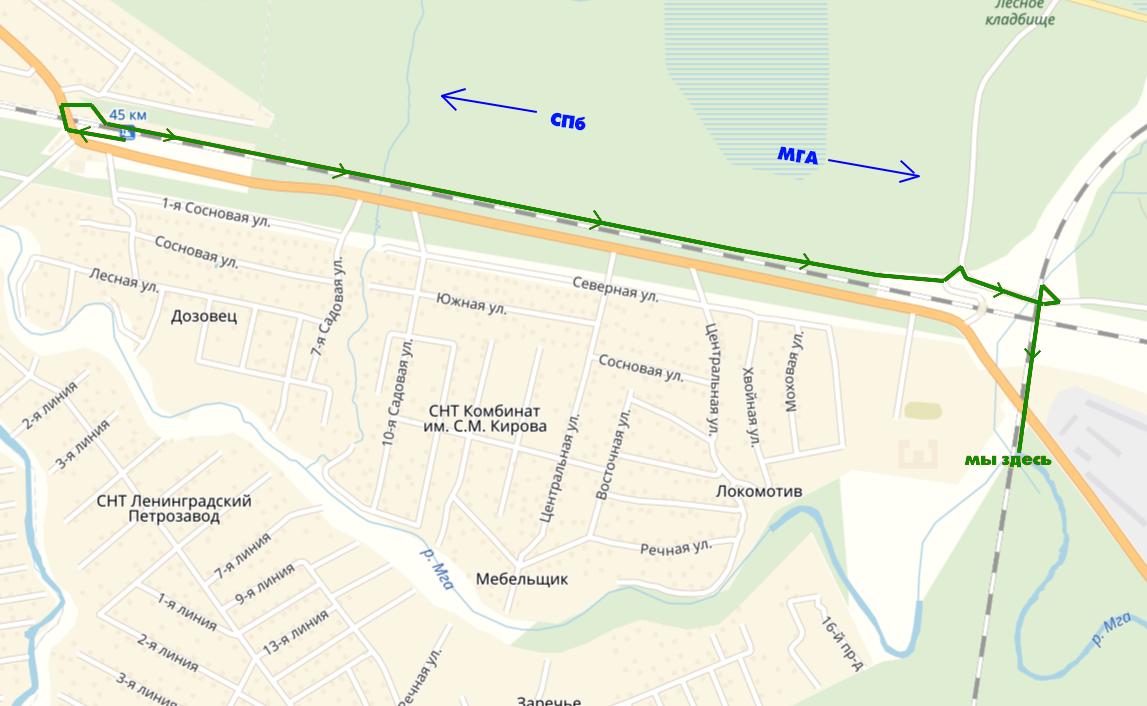 Михайловская мга. 45 Километр карта. Станция Мга на карте. 45 Км Мга. Мга карта с улицами.