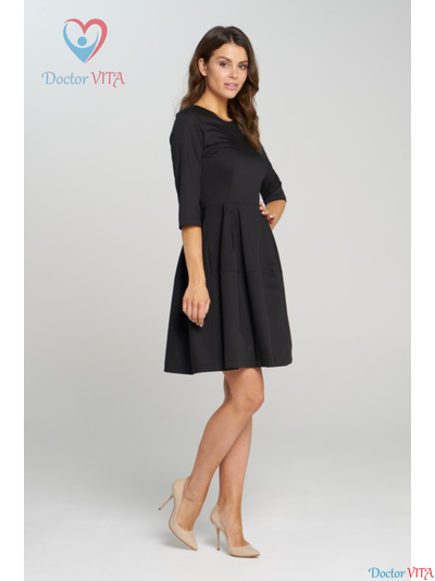 ПЛАТЬЕ медицинское Dr.Super "Happy" черное