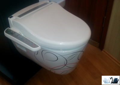 Крышка биде Sato DB400M (round) электронное сиденье