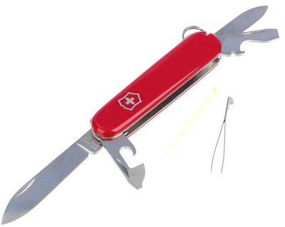 VICTORINOX Recruit 0.2503, 84 мм, 10 функций, красный