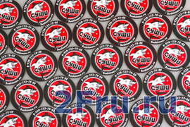 Виниловые магниты, круг D 65 мм.