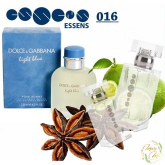 ДУХИ ESSENS 016 ( В СТИЛИСТИКЕ АРОМАТА LIGHT BLUE, DOLCE & GABBANA), 50ML