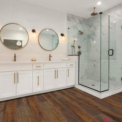 SPC ламинат My Step Aqua Орех Неро MSA70 43 класс толщина 7.0 мм с фаской и подложкой замковый 1.95 м2