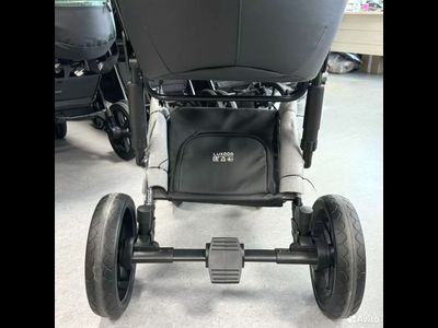 Детская коляска 3 в 1 Luxmom F2 Серый (Экокожа)