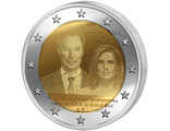 2 евро 15-летие вступления на престол Великого Герцога Анри, 2015 год