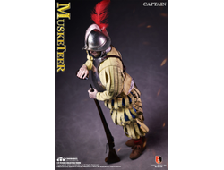 Испанский мушкетер-сержант (медно-никелевая версия) - КОЛЛЕКЦИОННАЯ ФИГУРКА 1/6 Series of Empires Spanish Conquistadors Nickel Silver Edition MUSKETEER SERGEANT (SE138) - COOMODEL