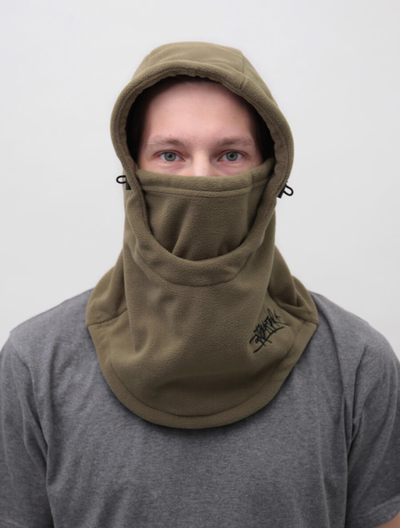 Балаклава из флиса Anteater Mask Хаки фото 2