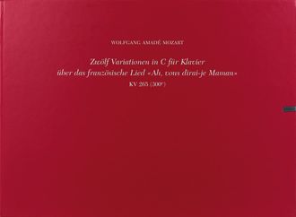 Mozart: 12 Variations on "Ah, vous dirai-je Maman" K. 265 (300e)