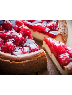 Чизкейк клубничный (1,65 кг) / Чизкейк клубничный (кусочек)(130 г) - 230 руб.