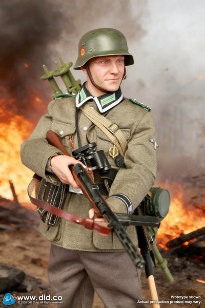 ПРЕДЗАКАЗ - Командир немецкого пулеметного расчета - Коллекционная фигурка 1/6 WWII German NCO – Fogel (D80192) - DID ?ЦЕНА: 23500 РУБ.?