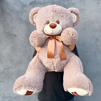 Плюшевый мишка 90 см кофейный Микки