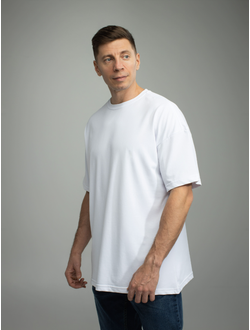 52 (XL) Футболка мужская "Evolution" ОВЕРСАЙЗ размер 52 для сублимации