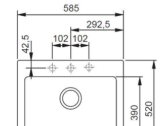 Мойка Franke Maris MRG 610-58