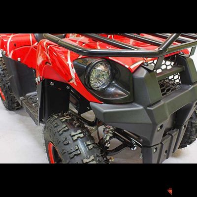 Квадроцикл GreenCamel Gobi K40 (30Ah 36V 800W R6 Цепной привод) быстросъем, Красный паук