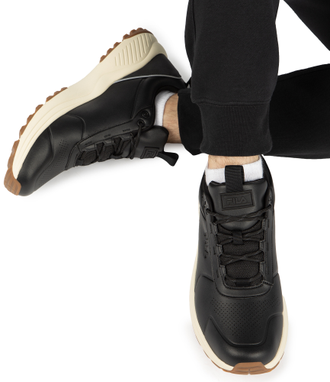 Кроссовки FILA WALKWAY LOW 3.0 Черно-белые мужские (41-45)