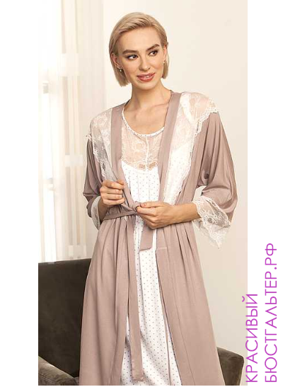 Пеньюар из вискозы VALERIA 70011
