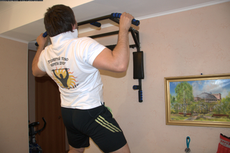 Подтягивание на Турник брусья пресс 3 в 1