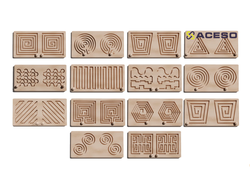 Набор межполушарных досок 14 штук