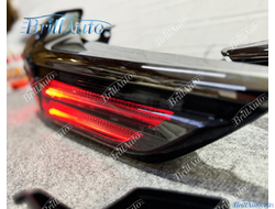 Задние фонари Lexus LX 570 450 16-23 Black Vision