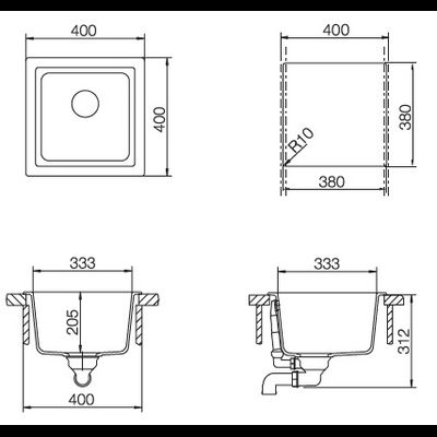 Мойка Schock Euro 40 альпина