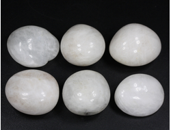 Лунный камень в ассортименте, галтовка, Индия (24-27 мм, 14-18 г) №26687
