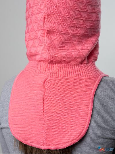 Шапка-шлем "Саша" 20201-02, цвет розовый, р. 54-56