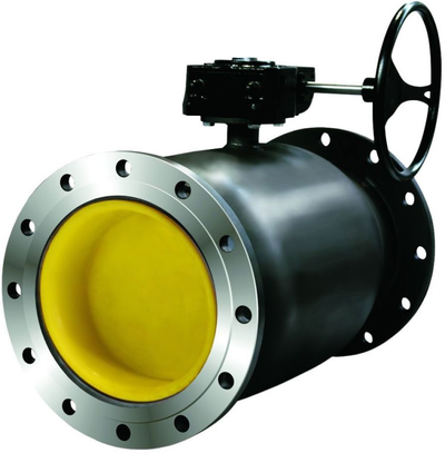 КРАН ШАРОВЫЙ С РЕДУКТОРОМ КШ.Ц.Ф.Р.