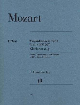 Mozart Violin Concerto no. 1 in B flat major  K. 207