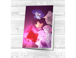 Обложка "Вселенная Стивена, Steven Universe" на паспорт №17