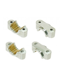 запчасти рулевого управления снегохода,хомуты крепления руля снегохода,детали рулевого снегохода