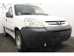 Защита радиатора Peugeot Partner I (рестайлинг) 2002-2012 black низ