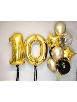 НАБОР ВОЗДУШНЫХ ШАРОВ "ЛУЧШИЙ ПОДАРОК"