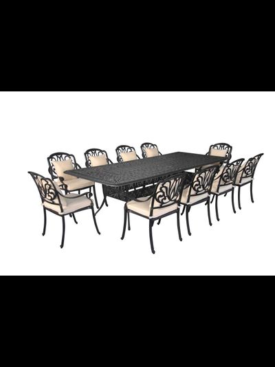 Обеденный комплект из литого алюминия Louis X