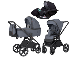 Коляска 3в1 Carrello Ultimo Cool Grey 2025 (Verona)