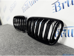 Решетка радиатора BMW X5 E70 / X6 E71 M черная