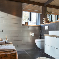 Стеновая панель MEISTER Stainless steel metallic 4079 в интерьере