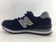 New Balance 574 синие с белым