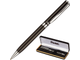 Ручка шариковая автоматическая PENTEL Sterling B811-A-A черный лакированный корпус, 0.4мм