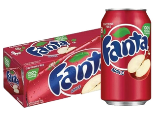Фанта Яблоко 355мл - заказать газированный напиток Fanta Apple по ...