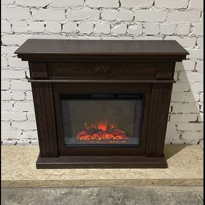 Электрокамин Бруклин AO с очагом Sparta 25.5 LED