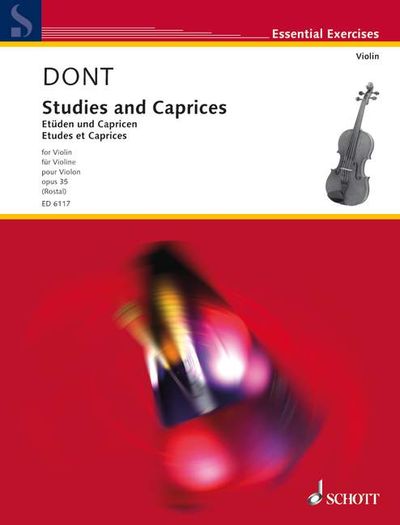 Dont. Et?den und Capricen op.35 f?r Violine